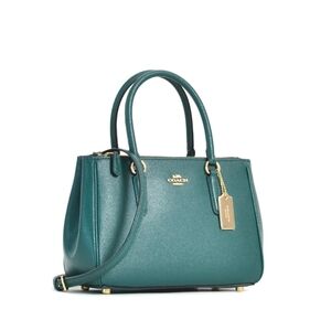 Coach F44962 Mini Surrey Carryall in Viridian Green